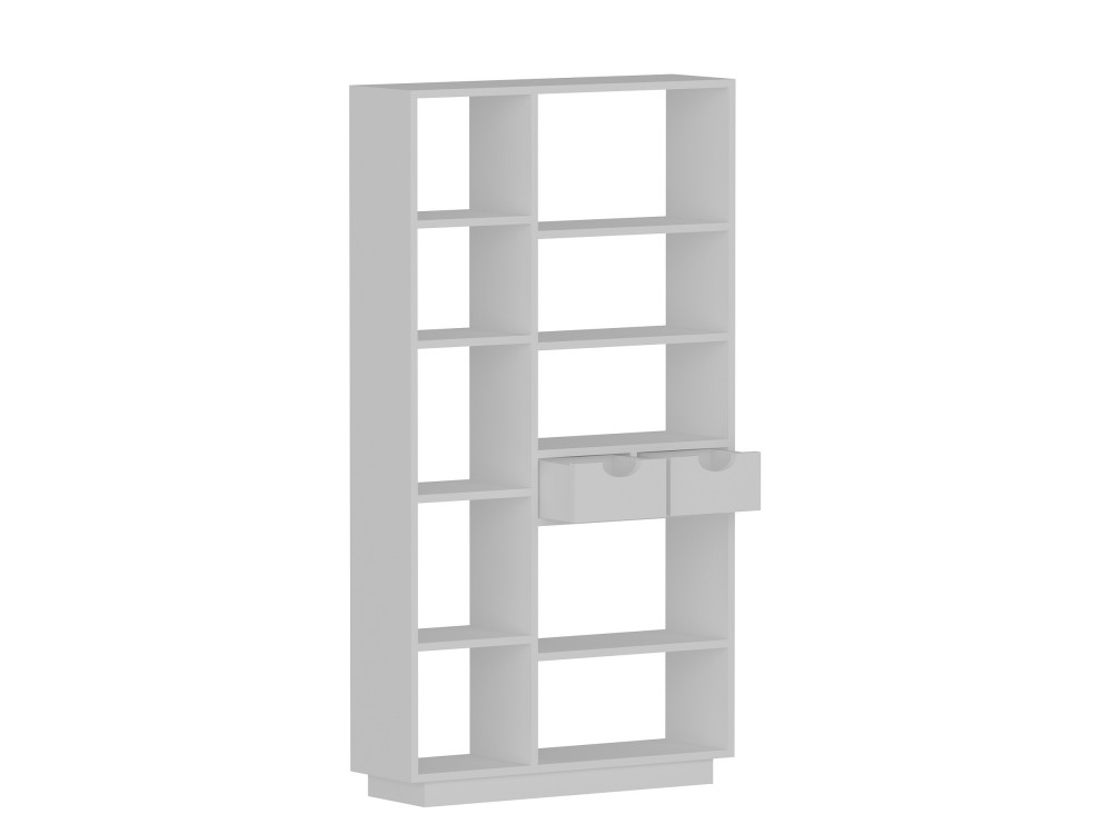 Houten boekenkast "Luma" - 80 x 25 x 188 cm - Wit