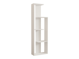 Wand" houten boekenkast - 50 x 19 x 160 cm - Wit