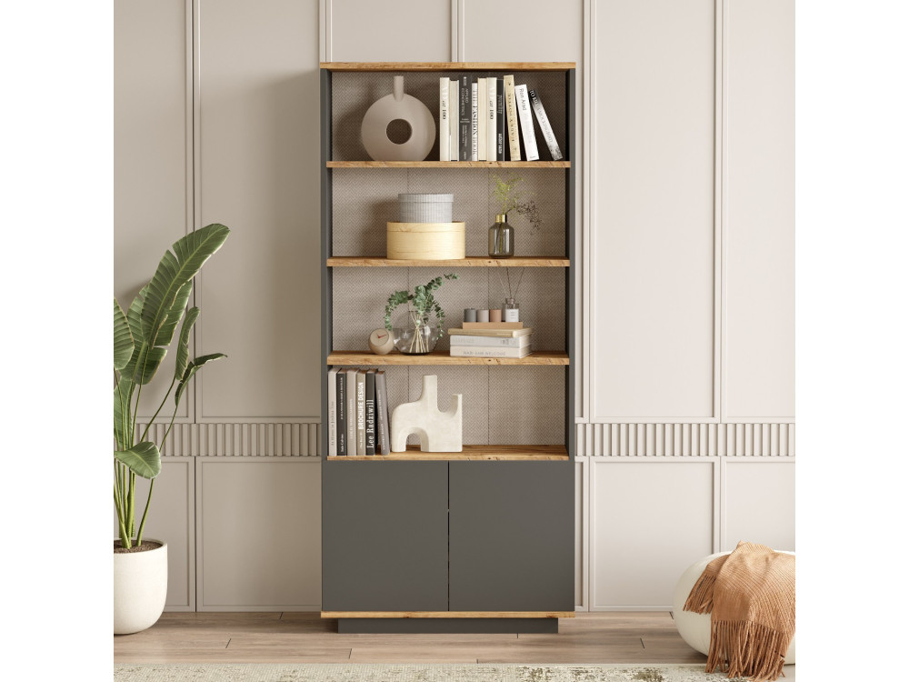 Houten boekenkast "Forlan" 75 x 26,8 x 168,3 cm - Atlantic Pine