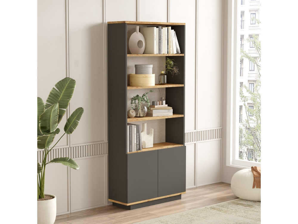 Houten boekenkast "Forlan" 75 x 26,8 x 168,3 cm - Atlantic Pine