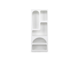 Venüs" houten boekenkast 60 x 32 x 150 cm - Wit