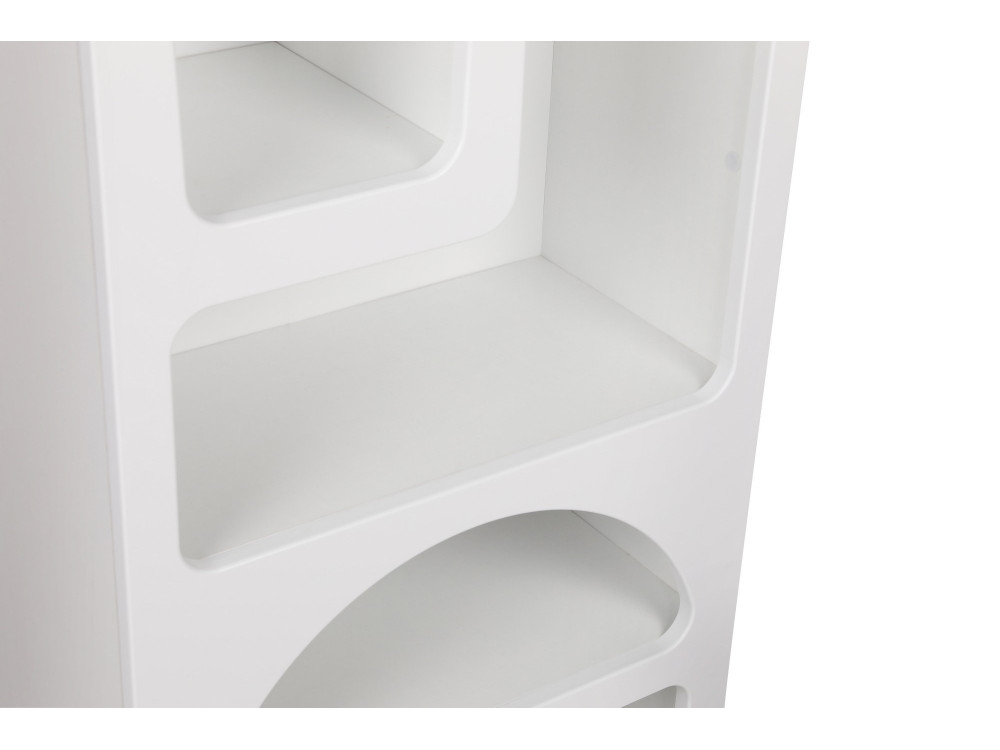 Venüs" houten boekenkast 60 x 32 x 150 cm - Wit