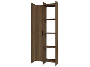 Aanbieding" houten boekenkast 70 x 30 x 180 cm - Antiek notenhout