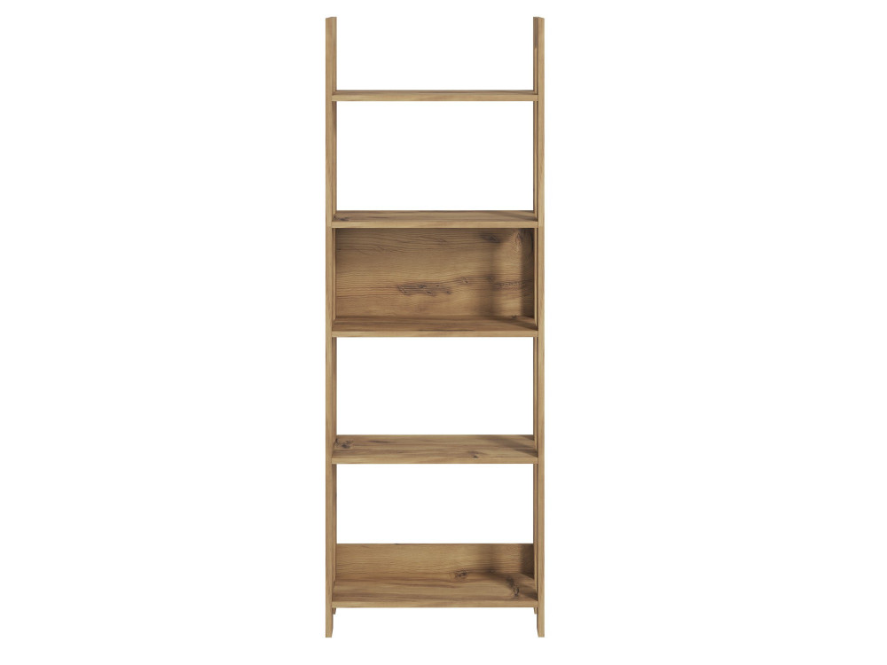 Houten boekenkast "Country" - 64 x 30 x 180 cm - Bruin