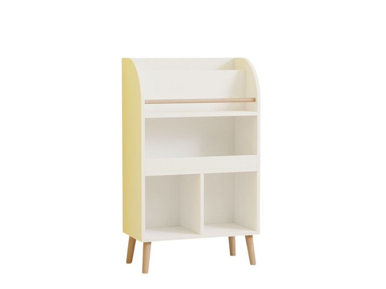 Houten boekenkast "Minola" - 60 x 30 x 102 cm - Wit