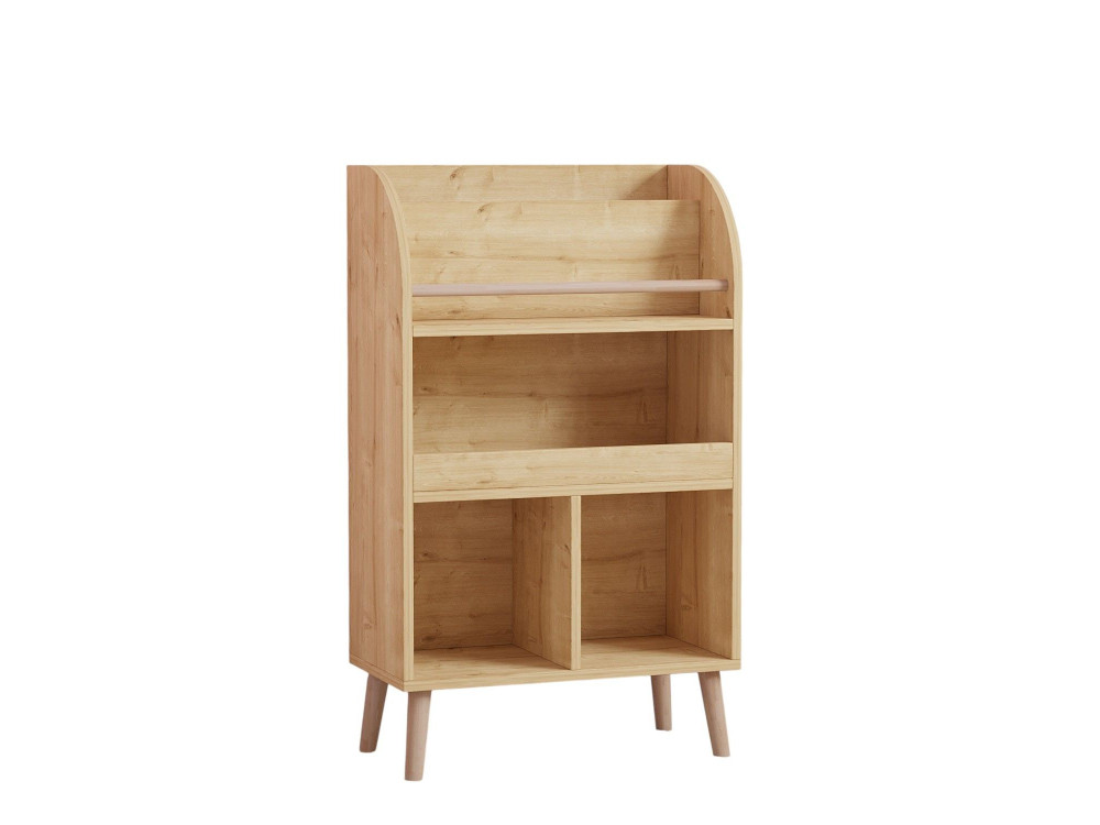 Houten boekenkast "Minola" - 60 x 30 x 102 cm - Beige