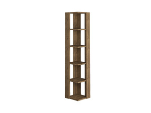 Houten boekenkast "Nati" - 32 x 32 x 161 cm - Bruin
