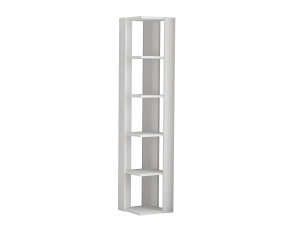Houten boekenkast "Nati" - 32 x 32 x 161 cm - Wit