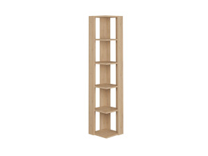 Houten boekenkast "Nati" - 32 x 32 x 161 cm - Beige