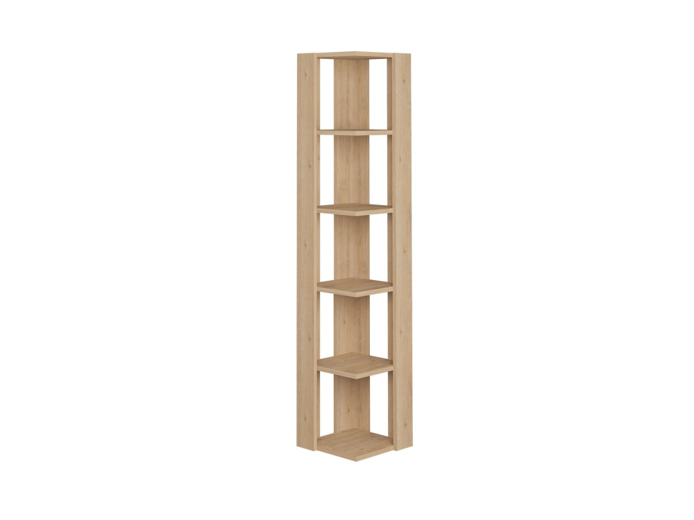 Houten boekenkast "Nati" - 32 x 32 x 161 cm - Beige