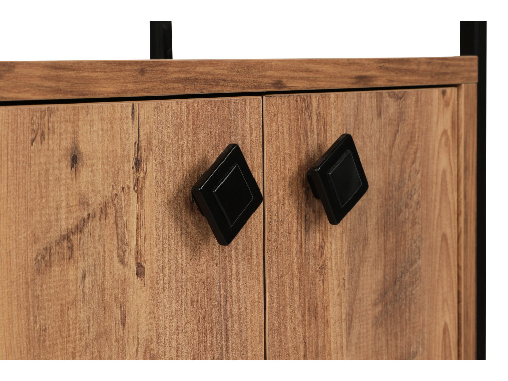 Houten boekenkast "Tervel" - 49 x 30 x 180 cm - Bruin