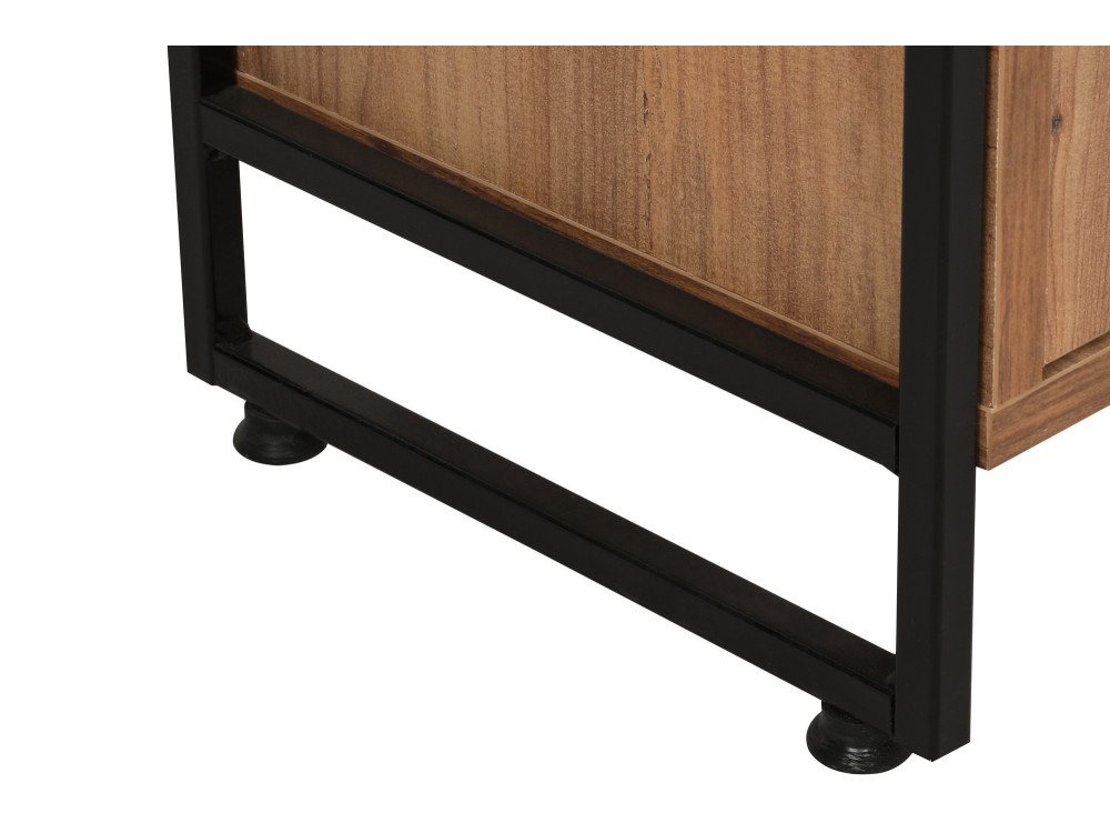 Houten boekenkast "Tervel" - 49 x 30 x 180 cm - Bruin