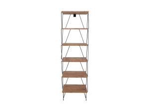 Houten boekenkast "Balaban" - 46 x 30 x 165 cm - Bruin