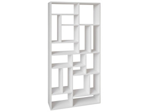 Houten boekenkast "Nicola" - 90 x 30 x 180 cm - Wit
