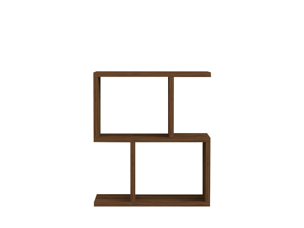 Houten bijzettafel "Zet" - 45 x 17 x 51 cm - Notelaar