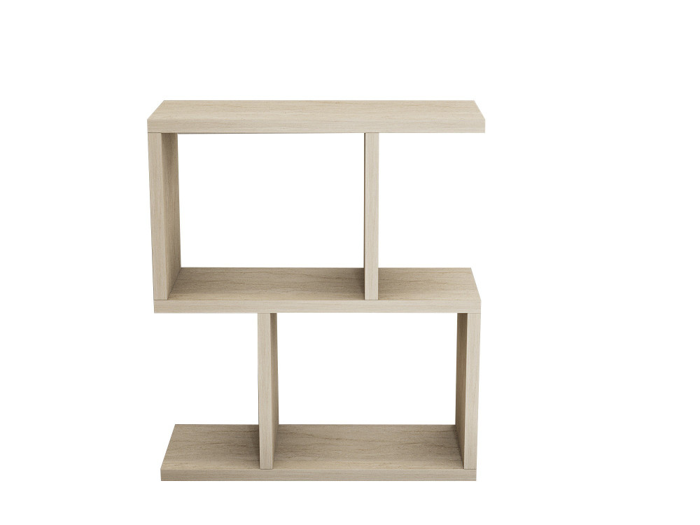 Houten bijzettafel "Zet" - 45 x 17 x 51 cm - Travertin