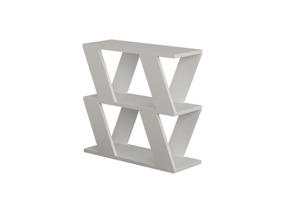 Houten bijzettafel "Lazena" - 60 x 22 x 57 cm - Wit