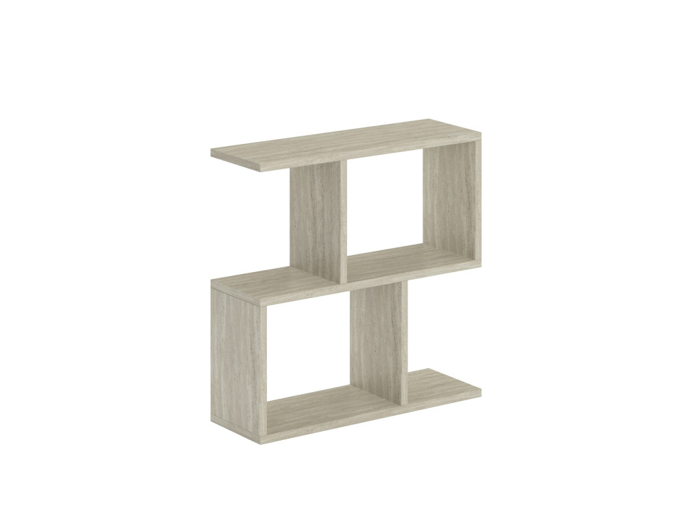 Homemania" houten salontafel - 60 x 60 x 20 cm - Beige