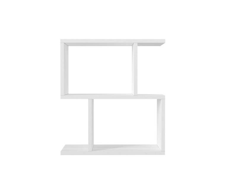Houten bijzettafel "Karinus" - 50 x 17 x 55 cm - Wit