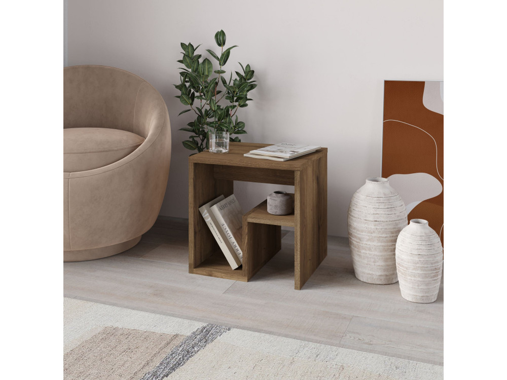 Bon" houten bijzettafel 40 x 35 x 40 cm - Hitit