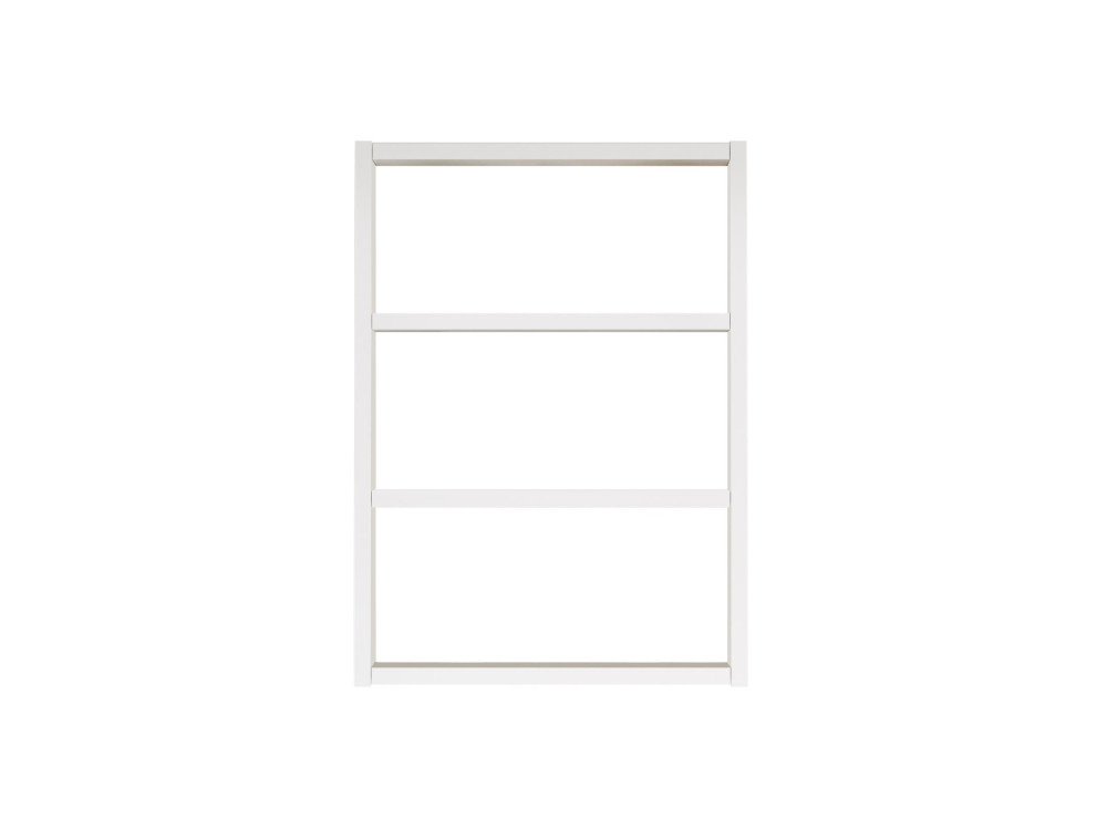 Houten wandplank "PR1" - 43 x 9 x 60 cm - Wit