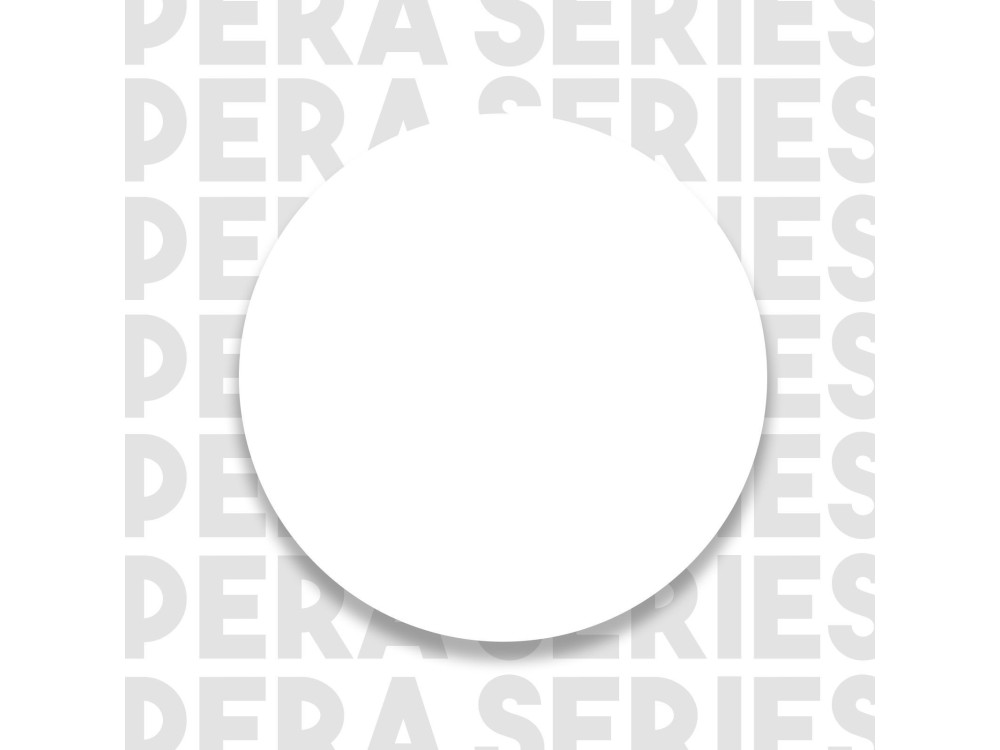 Houten wandplank "PR1" - 43 x 9 x 60 cm - Wit
