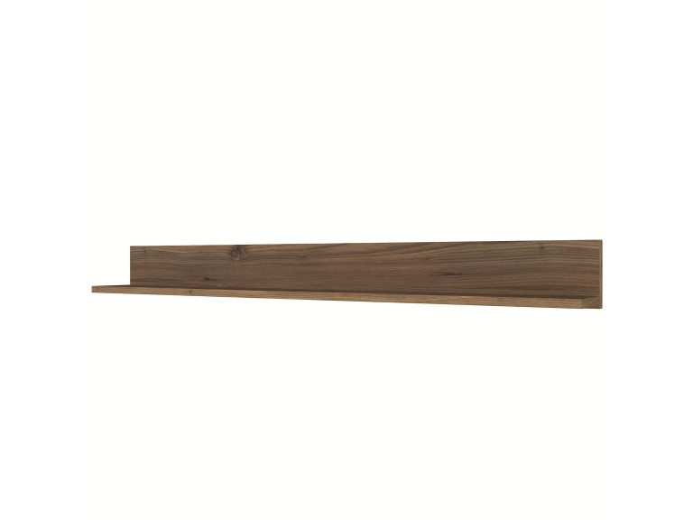 Houten wandplank "Eno" - 135 x 13 x 15 cm - Bruin