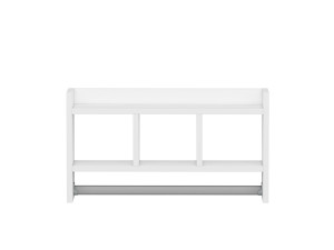 Houten wandplank "Asya" - 63 x 14 x 35 cm - Wit