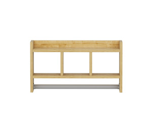 Houten wandplank "Asya" - 63 x 14 x 35 cm - Beige