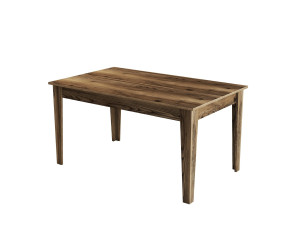 Houten eettafel "Milan500" - 145 x 88 x 75 cm - Bruin