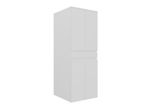 Wasmachineonderkast „Neve 70“ – 70 x 73 x 193 cm – matwit