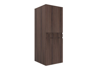 Wasmachineonderkast „Neve 70“ – 70 x 73 x 193 cm – Dark Walnut