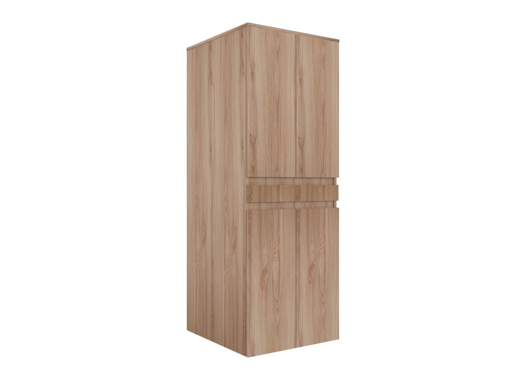 Wasmachineonderkast „Neve 70“ – 70 x 73 x 193 cm – eiken