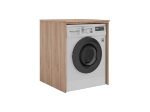 Wasmachineonderkast "Bosco 70" -  cm - eikenhout