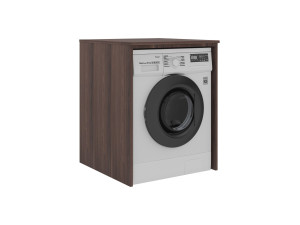 Wasmachineonderkast "Bosco 70" -  cm - Donker walnoot