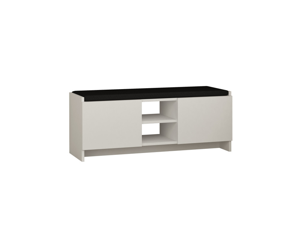 Zulla" houten schoenenkast - 110 x 37 x 43 cm - Wit