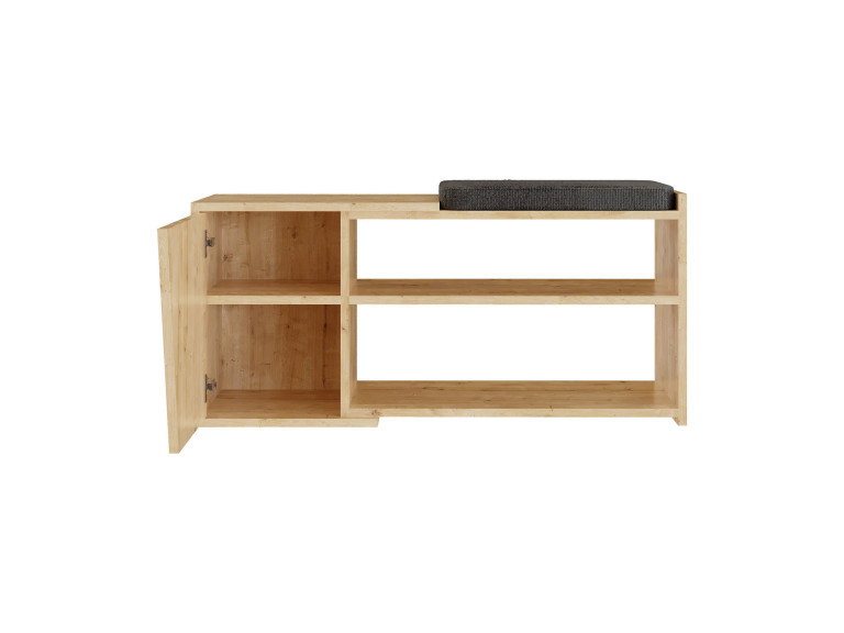 Houten schoenenkast "Fiona" - 104 x 37 x 47 cm - Beige