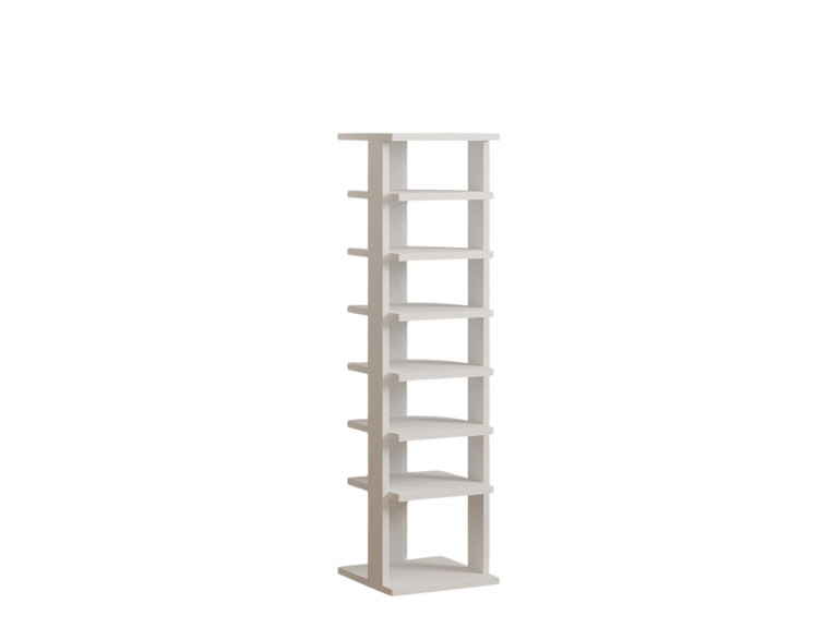 Houten schoenenkast "Ayka" - 30 x 30 x 110 cm - Wit