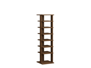 Houten schoenenkast "Ayka" - 30 x 30 x 110 cm - Bruin