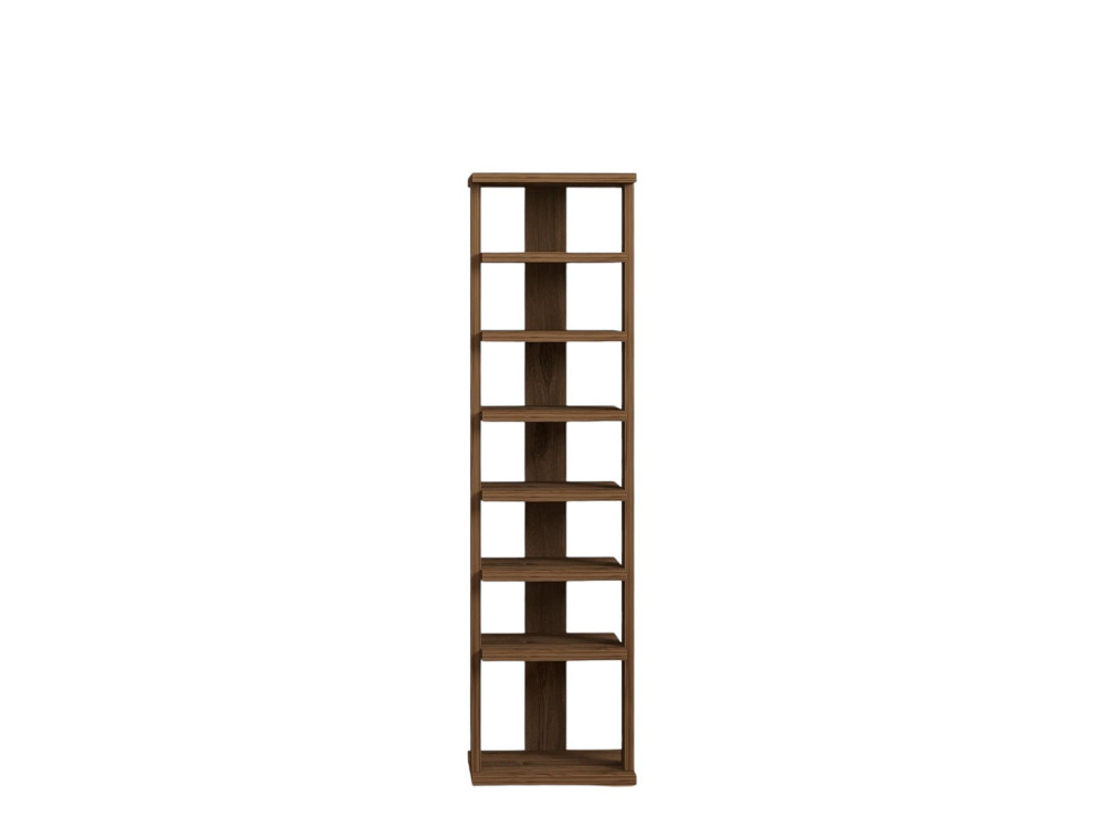 Houten schoenenkast "Ayka" - 30 x 30 x 110 cm - Bruin