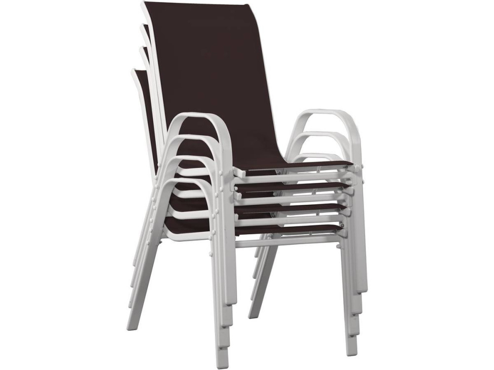 Tuinset tuinmeubel set textileen "Cordoba XL 180" - Phoenix - Taupe - grijs bruin