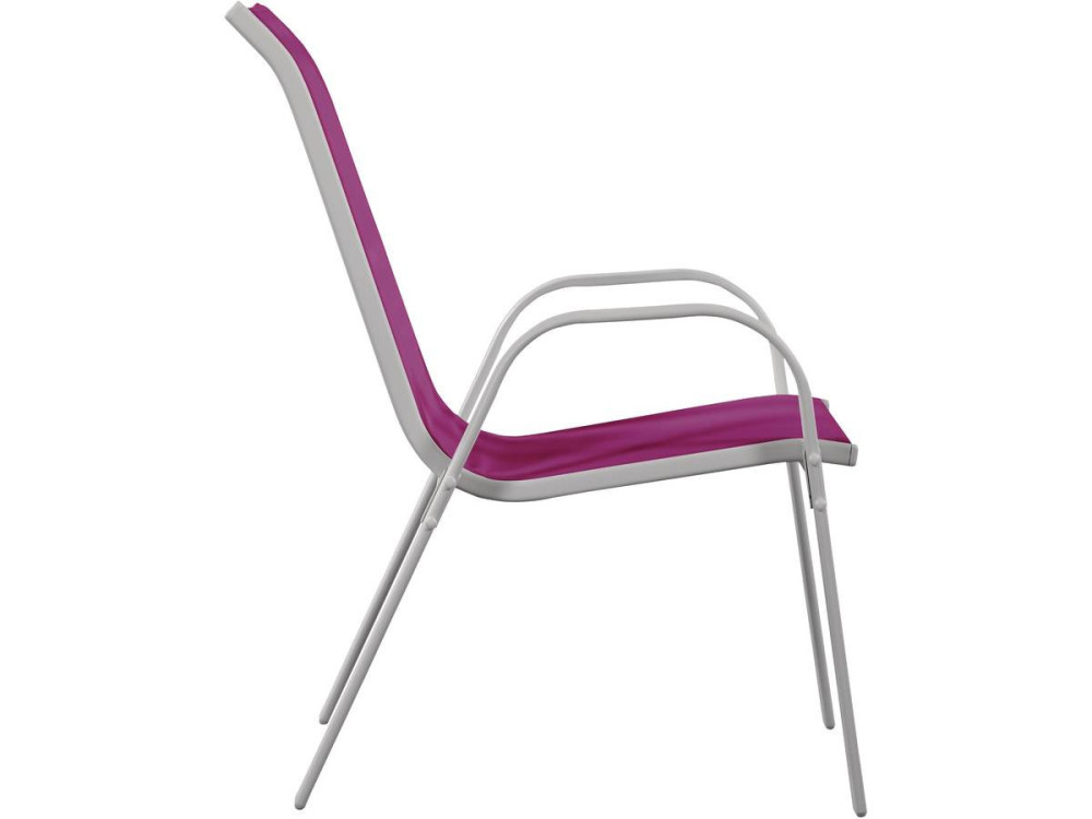 Tuinset textileen "Cordoba" - Phoenix - 6 zits - Fuschia