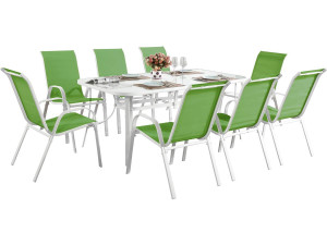 Tuinset tuinmeubel set textileen "Cordoba XL 180" - Phoenix - Groen