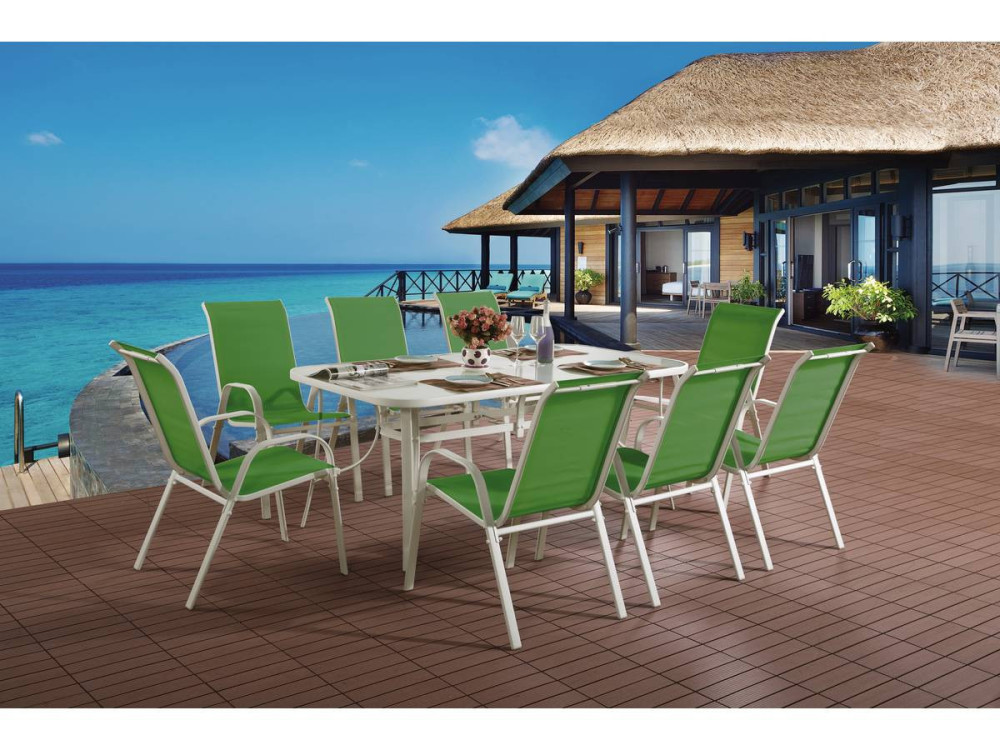 Tuinset tuinmeubel set textileen "Cordoba XL 180" - Phoenix - Groen