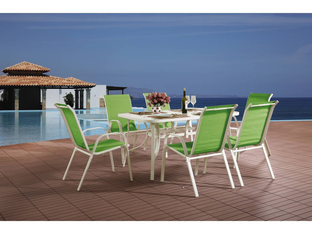 Tuinset textileen "Cordoba" - Phoenix - Groen
