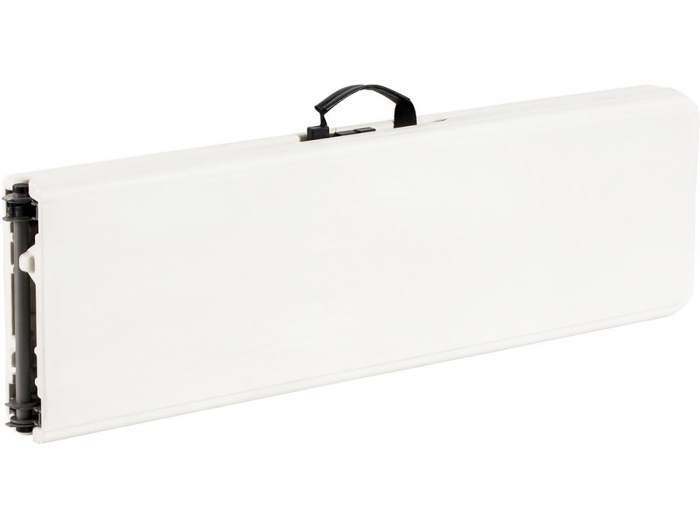 Opvouwbare tuintafel + 2 banken set "Foldy" - Wit