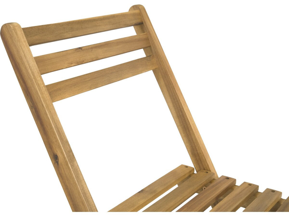 Houten tuintafel en tuinset "Aldo" - 2 zits - Bruin