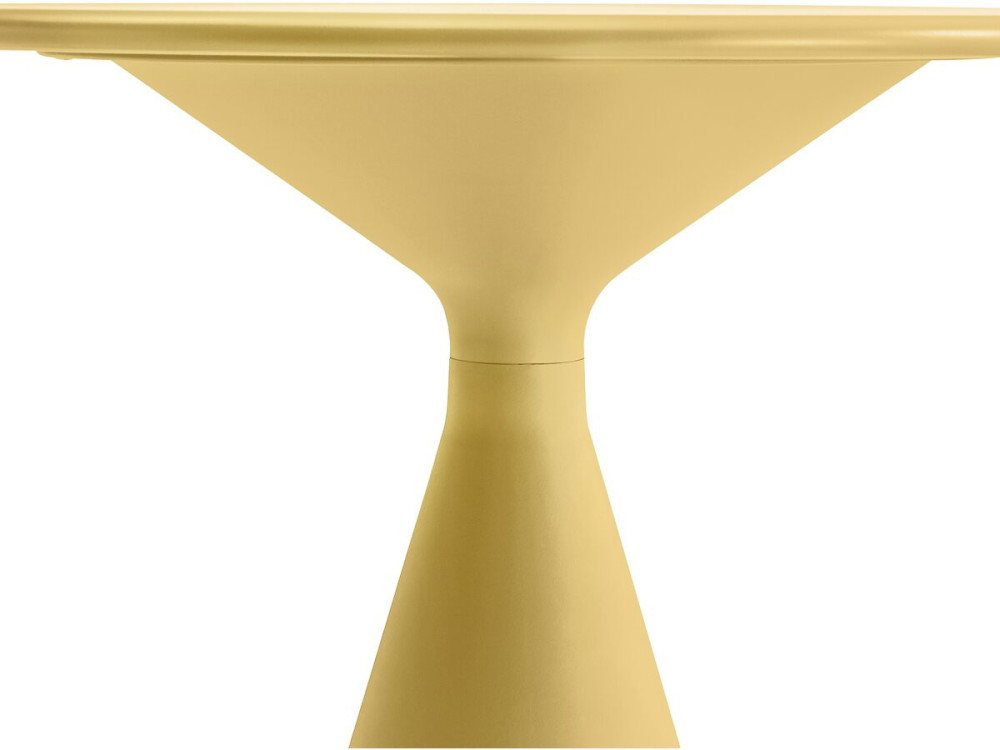 Vaena" stapelbare bistrotafel en kinderstoelen - 2 plaatsen - Geel
