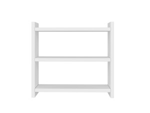 Cosmic" houten keukenplank - 44 x 10 x 40 cm - Wit