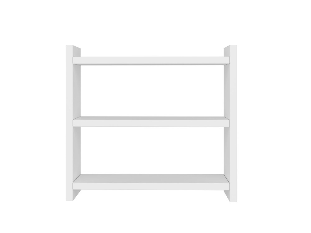 Cosmic" houten keukenplank - 44 x 10 x 40 cm - Wit